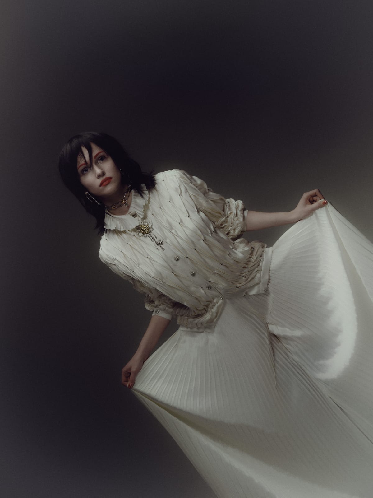 Chanel for Odalisque Magazine, makeup by Jessica de la Torre (image 2 of 6)