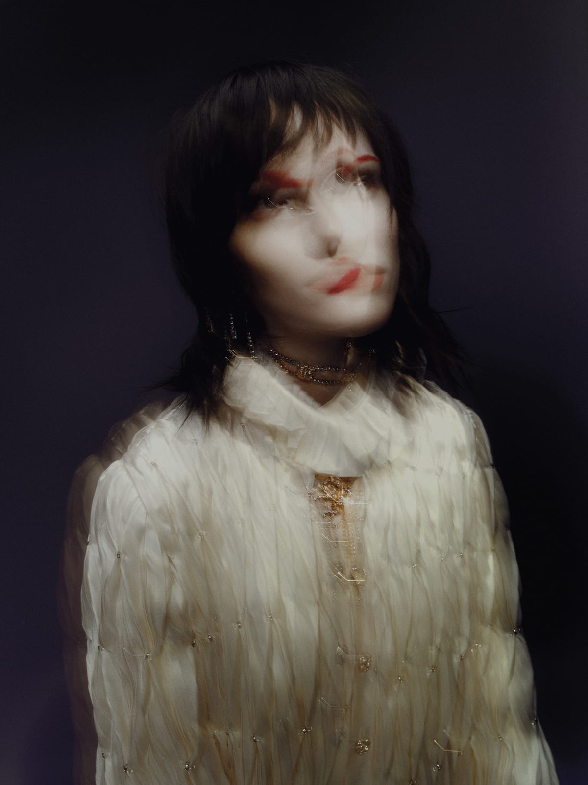 Chanel for Odalisque Magazine, makeup by Jessica de la Torre (image 3 of 6)