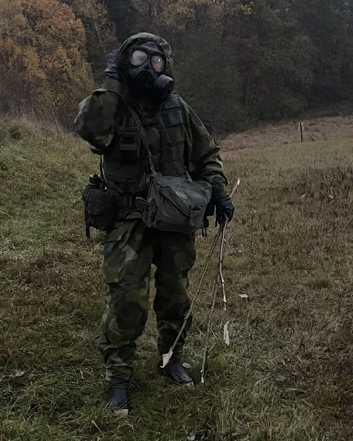 Försvarsmakten – Hemvärnet, makeup av Jessica de la Torre (bild 2 av 2)