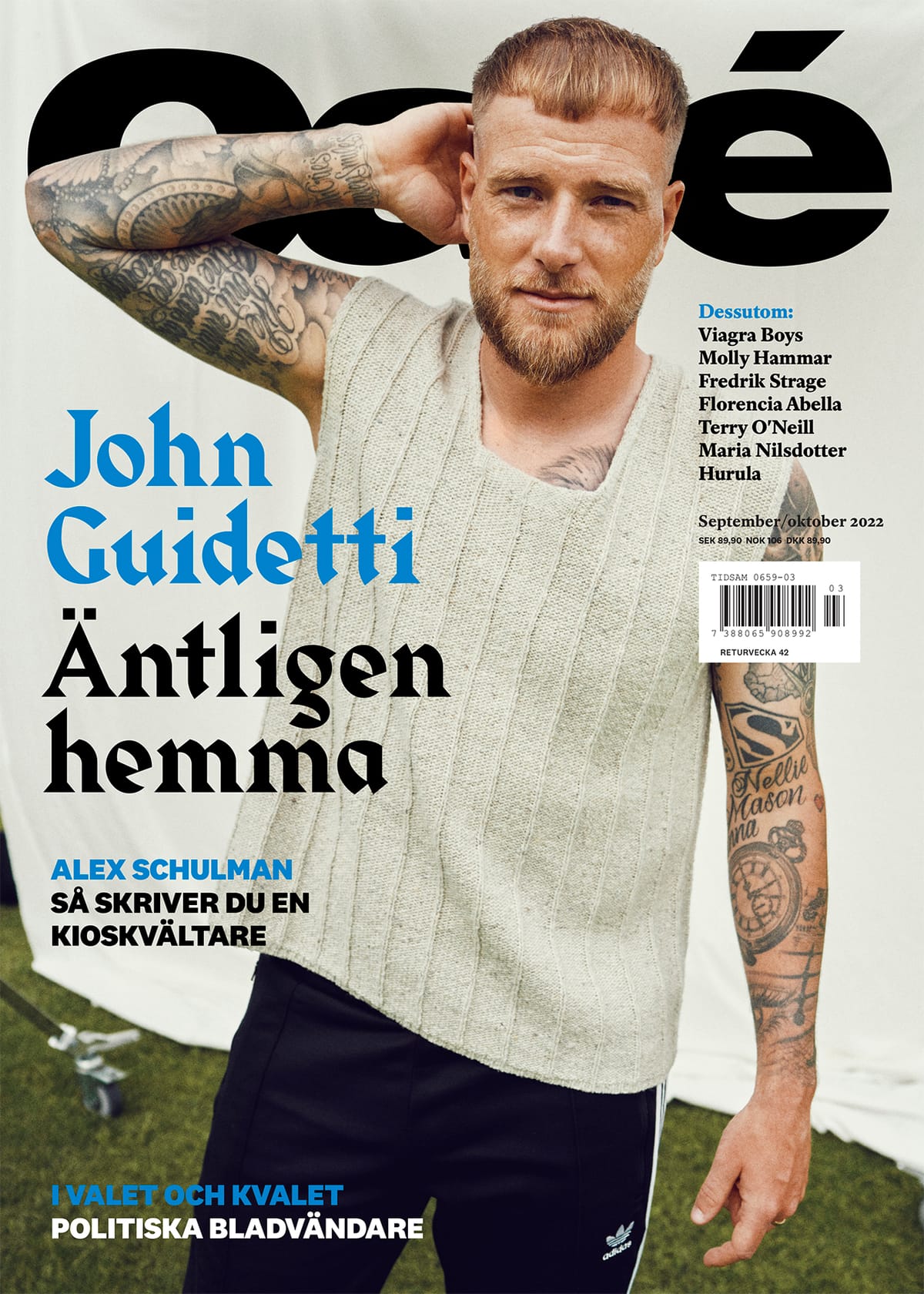 John Guidetti for Café, makeup av Jessica de la Torre (bild 11 av 11)