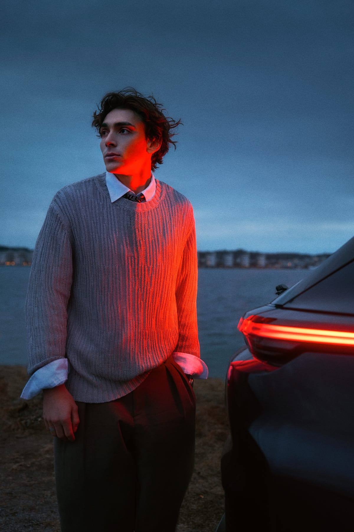 Mondo Duplantis for Porsche, makeup by Jessica de la Torre (image 1 of 4)